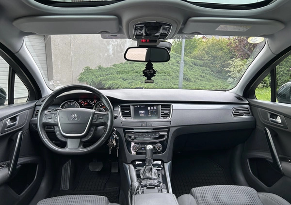 Peugeot 508 cena 37900 przebieg: 138000, rok produkcji 2015 z Żary małe 277